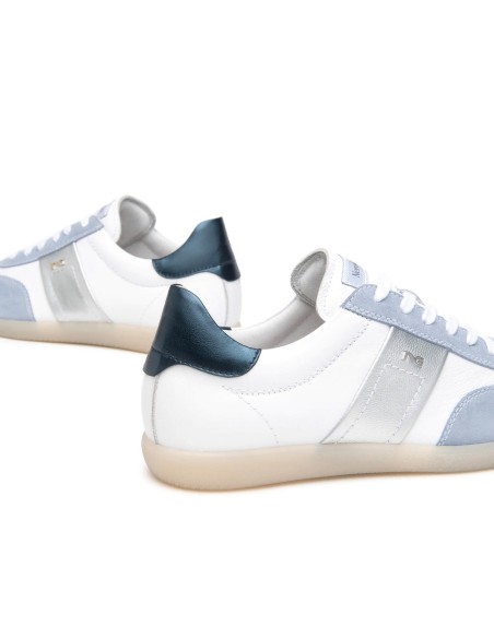 Nero Giardini sneaker bassa in pelle e camoscio
